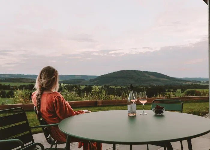 公寓 Birkenhof - Ferienhof, Landcafe Und Roesterei *