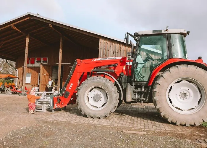 Birkenhof - Ferienhof, Landcafe Und Roesterei 公寓 *